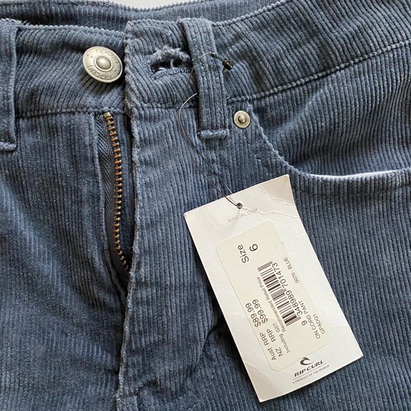 NEVER WORN WITH TAGS RIP CURL CORDUROY PANTS - Picture 2 of 4